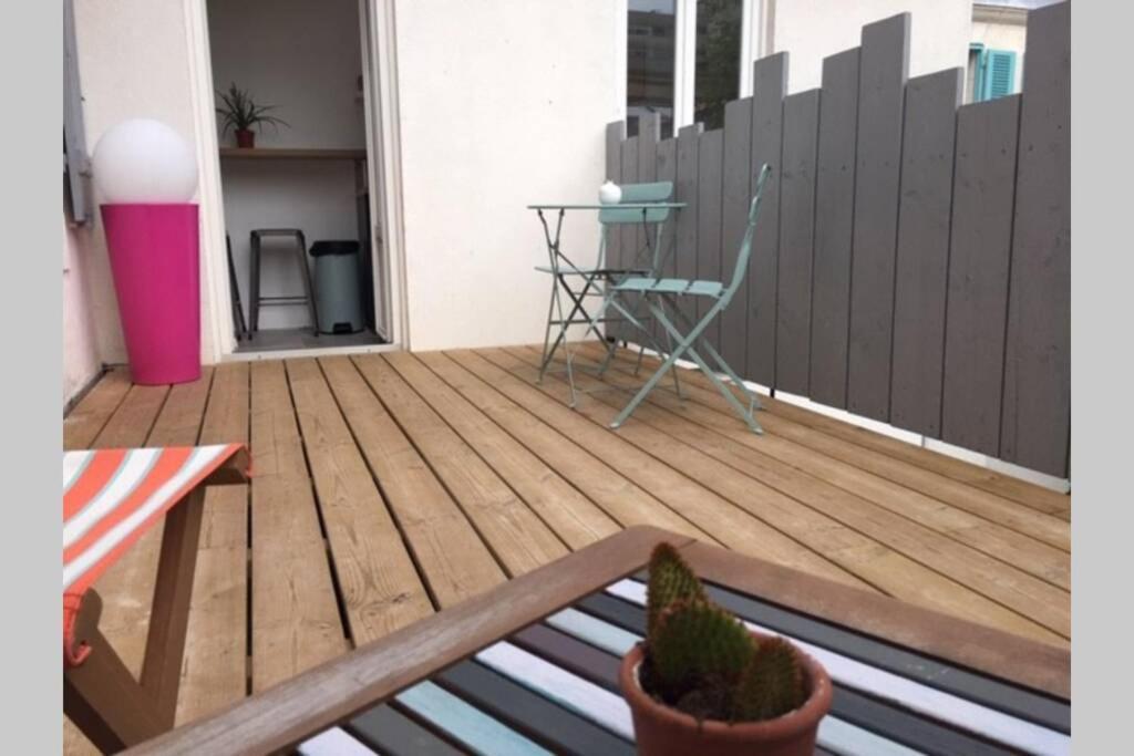 Appartement De Caractere Avec Terrasse. La Rochelle  Exterior photo